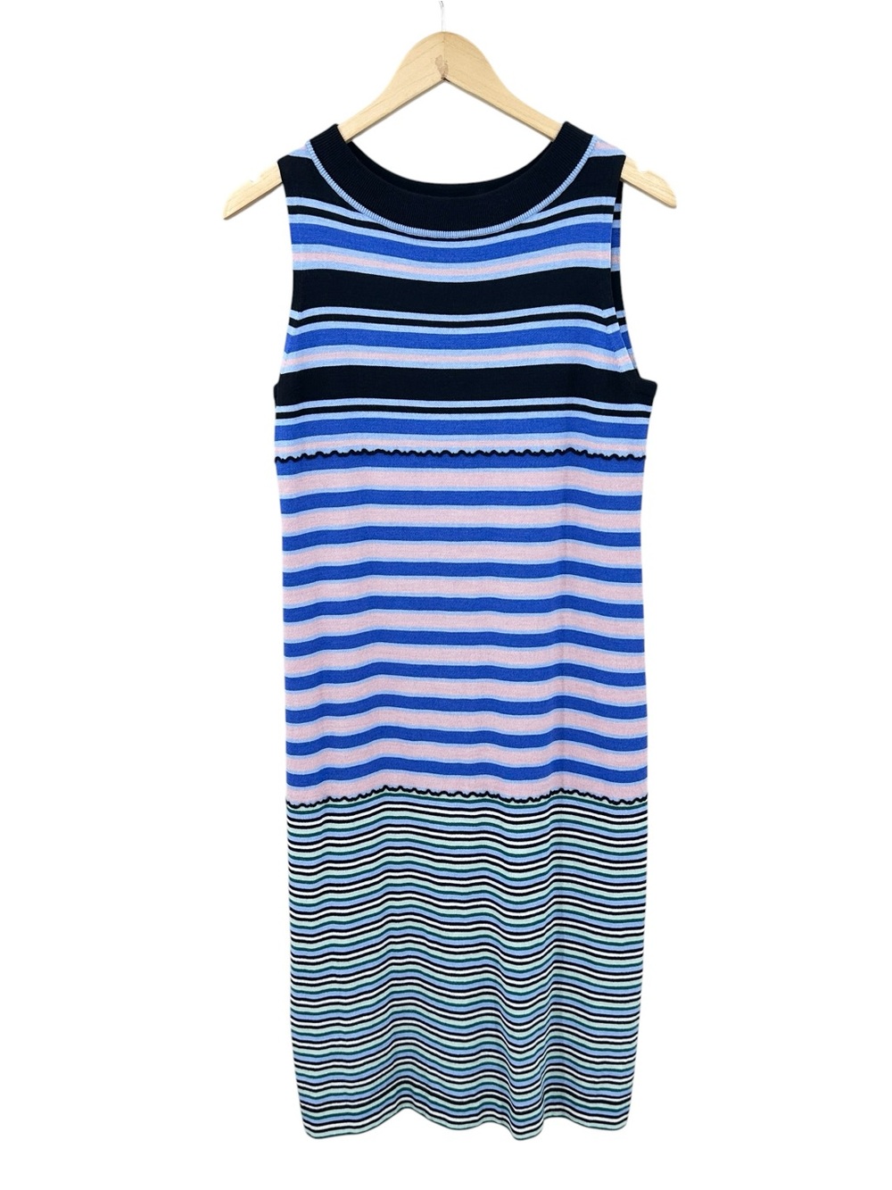 MARNI Dress Sleeveless Knit Midi Striped